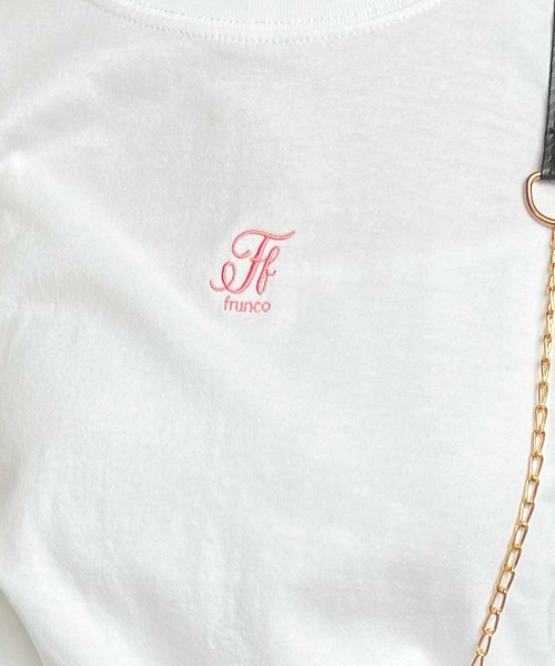 frunco（フランコ）の「Ff logo long Tshirt（Tシャツ/カットソー・レディース・C/D/A/B・FREE）」の13枚目の写真