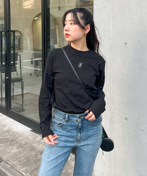 frunco（フランコ）の「Ff logo long Tshirt（Tシャツ/カットソー・レディース・C/D/A/B・FREE）」の19枚目の写真