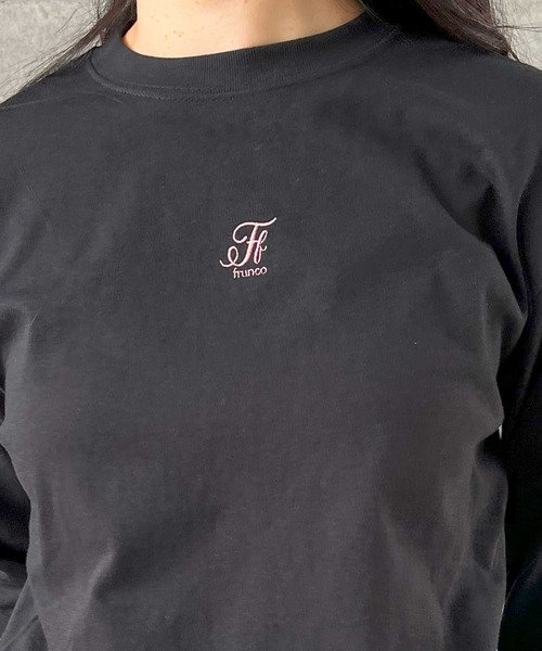 frunco（フランコ）の「Ff logo long Tshirt（Tシャツ/カットソー・レディース・C/D/A/B・FREE）」の15枚目の写真