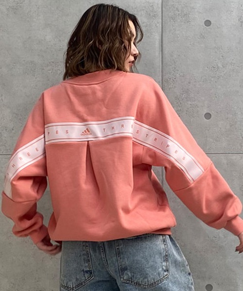 adidas（アディダス）の「adidas/アディダス トレーナー ロゴ ルーズ