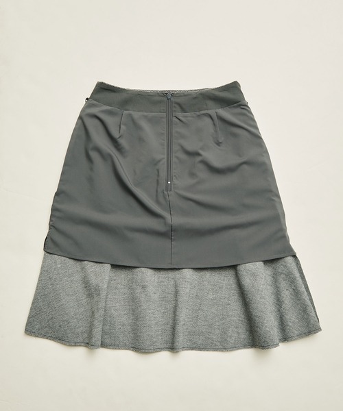 ROPE' PICNIC(ロペピクニック)の「【CM着用商品】ジャージメルトンミニ丈マーメイドスカート(スカート・レディース・ベージュ/チャコールグレー/ブラック・36/38)」の17枚目の写真