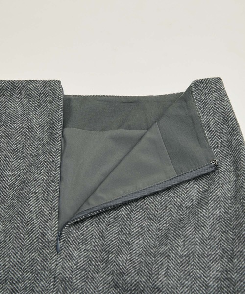 ROPE' PICNIC(ロペピクニック)の「【CM着用商品】ジャージメルトンミニ丈マーメイドスカート(スカート・レディース・ベージュ/チャコールグレー/ブラック・36/38)」の10枚目の写真