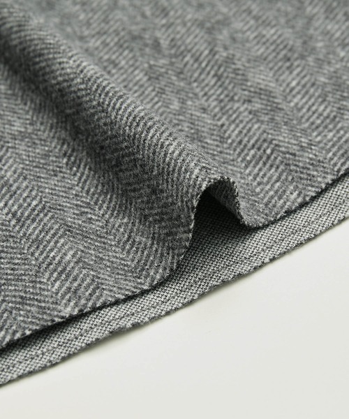 ROPE' PICNIC(ロペピクニック)の「【CM着用商品】ジャージメルトンミニ丈マーメイドスカート(スカート・レディース・ベージュ/チャコールグレー/ブラック・36/38)」の7枚目の写真