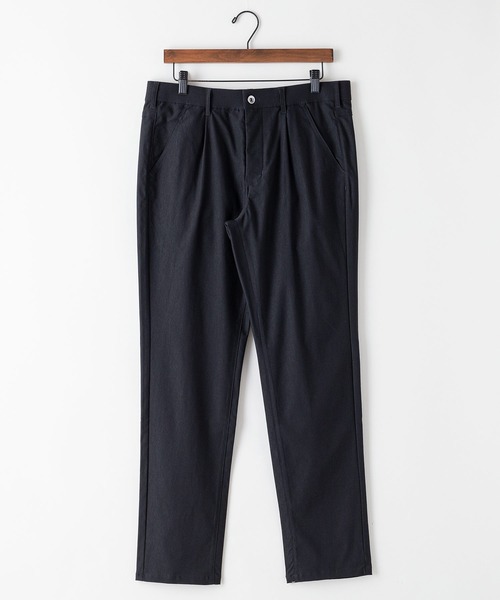 【BLUE STANDARD/ブルースタンダード】極ストレッチ スーパーストレッチ スリムテーパード トラウザー 美脚パンツ ビジカジ（その他パンツ）｜Blue Standard （ブルースタンダード）