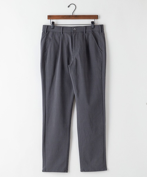 【BLUE STANDARD/ブルースタンダード】極ストレッチ スーパーストレッチ スリムテーパード トラウザー 美脚パンツ ビジカジ（その他パンツ）｜Blue Standard （ブルースタンダード）