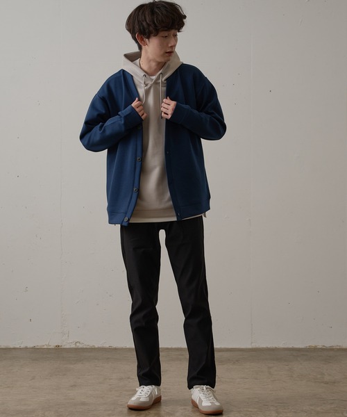 【BLUE STANDARD/ブルースタンダード】極ストレッチ スーパーストレッチ スリムテーパード トラウザー 美脚パンツ ビジカジ（その他パンツ）｜Blue Standard （ブルースタンダード）