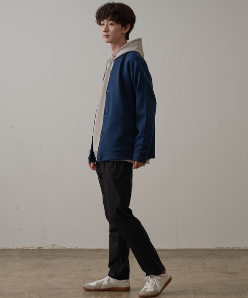 【BLUE STANDARD/ブルースタンダード】極ストレッチ スーパーストレッチ スリムテーパード トラウザー 美脚パンツ ビジカジ（その他パンツ）｜Blue Standard （ブルースタンダード）