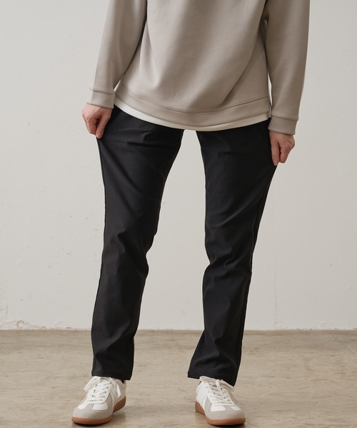 【BLUE STANDARD/ブルースタンダード】極ストレッチ スーパーストレッチ スリムテーパード トラウザー 美脚パンツ ビジカジ（その他パンツ）｜Blue Standard （ブルースタンダード）