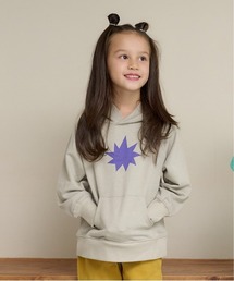 マエウシロプリントパーカー/前後プリント（80～130cm）