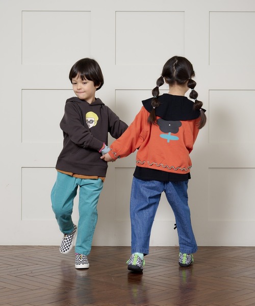 HOGAN RANCH WEAR（ホーガンランチウエア）の「マエウシロプリントパーカー/前後プリント（80～130cm）（パーカー・キッズ・ブラック/グレー/グリーン・110/95/90/100/130/120/80）」の22枚目の写真