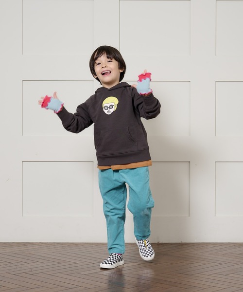 HOGAN RANCH WEAR（ホーガンランチウエア）の「マエウシロプリントパーカー/前後プリント（80～130cm）（パーカー・キッズ・ブラック/グレー/グリーン・110/95/90/100/130/120/80）」の13枚目の写真