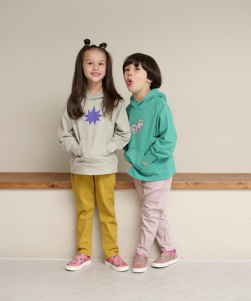 HOGAN RANCH WEAR（ホーガンランチウエア）の「マエウシロプリントパーカー/前後プリント（80～130cm）（パーカー・キッズ・ブラック/グレー/グリーン・110/95/90/100/130/120/80）」の19枚目の写真