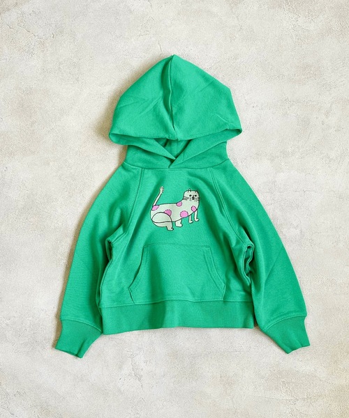 HOGAN RANCH WEAR（ホーガンランチウエア）の「マエウシロプリントパーカー/前後プリント（80～130cm）（パーカー・キッズ・ブラック/グレー/グリーン・110/95/90/100/130/120/80）」の8枚目の写真