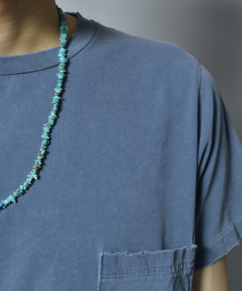 REMI RELIEF（レミレリーフ）の「REMI RELIEF × AMERICAN RAG CIE 別注 ヴィンテージ加工Tシャツ/108-RRE-RN15173229RC（Tシャツ/カットソー・メンズ・オフホワイト/ネイビー/バーガンディー/ブラック/ピンク/グリーン系その他/マスタード/パープル・SMALL/LARGE/MEDIUM/XX-LARGE/S/M/L）」の15枚目の写真