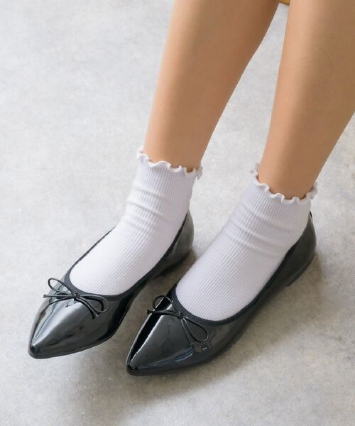 ems excite（エムズエキサイト）の「バレエシューズ（バレエシューズ・レディース・レッド/ゴールド/シルバー/ブラック・LARGE/MEDIUM）」の6枚目の写真