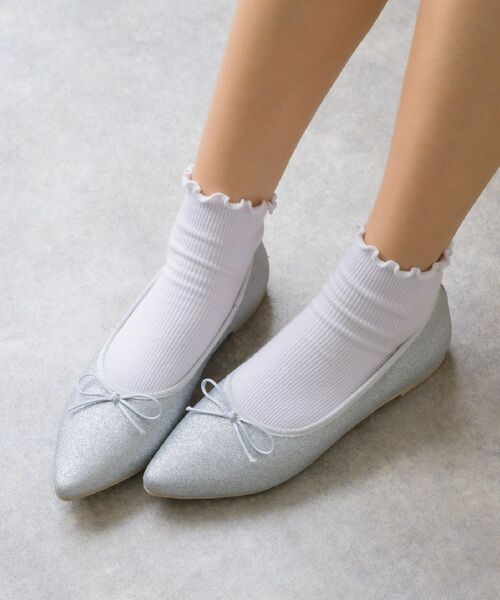 ems excite（エムズエキサイト）の「バレエシューズ（バレエシューズ・レディース・レッド/ゴールド/シルバー/ブラック・LARGE/MEDIUM）」の9枚目の写真