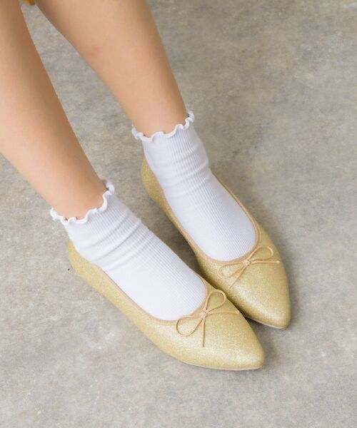 ems excite（エムズエキサイト）の「バレエシューズ（バレエシューズ・レディース・レッド/ゴールド/シルバー/ブラック・LARGE/MEDIUM）」の12枚目の写真