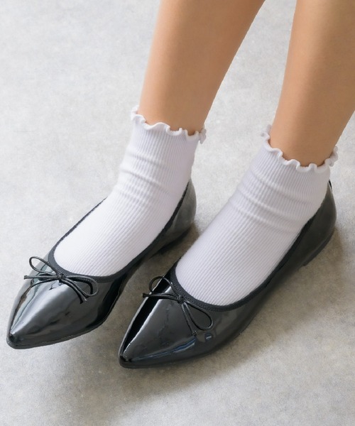 ems excite（エムズエキサイト）の「バレエシューズ（バレエシューズ・レディース・レッド/ゴールド/シルバー/ブラック・LARGE/MEDIUM）」の2枚目の写真