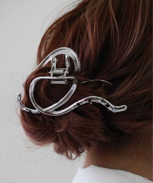 モダンカラー ヘアクリップ チュールヤーン モダンカラー ヘアクリップ チュールヤーン