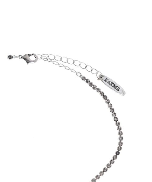 EATME（イートミー）の「EMラインストーンチョーカー（ピアス（両耳用）・レディース・シルバー・FREE）」の9枚目の写真