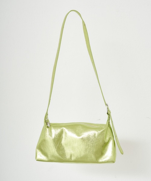 CIAOPANIC（チャオパニック）の「２WAYシャイニーワンハンドルバッグ（ハンドバッグ・レディース・グリーン/シルバー・FREE）」の9枚目の写真