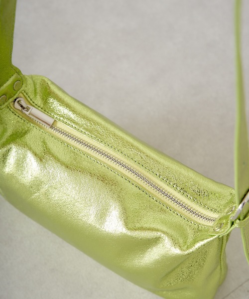 CIAOPANIC（チャオパニック）の「２WAYシャイニーワンハンドルバッグ（ハンドバッグ・レディース・グリーン/シルバー・FREE）」の10枚目の写真