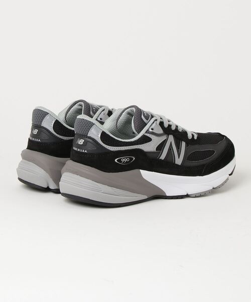 NEW BALANCE(ニューバランス)の「M990/BK6(スニーカー・メンズ・ブラック・26cm/27.0cm/27.5cm/26.5cm/28.5cm/28cm)」の2枚目の写真