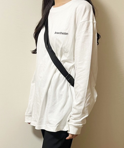 cuorequal(クオレコール)の「胸元英字ロゴロンT(Tシャツ/カットソー・レディース・B/A・LARGE/MEDIUM)」の4枚目の写真