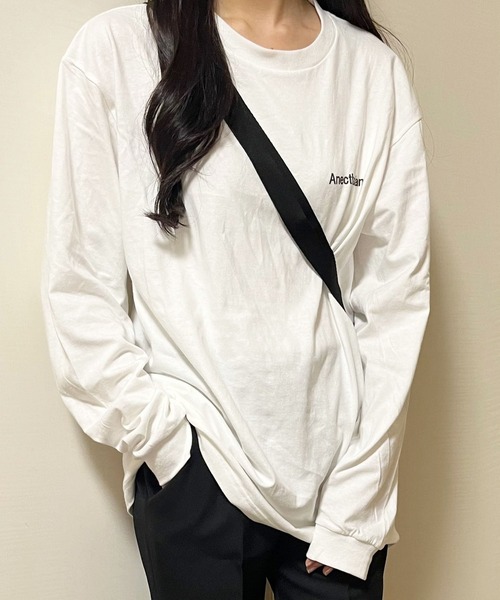 cuorequal(クオレコール)の「胸元英字ロゴロンT(Tシャツ/カットソー・レディース・B/A・LARGE/MEDIUM)」の8枚目の写真