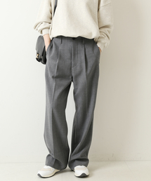 Spick & Span | ≪追加2≫ハイブリッドダブルクロスワンタックパンツ(スラックス)