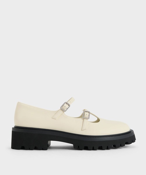 CHARLES & KEITH（チャールズ & キース）の「ダブルストラップ