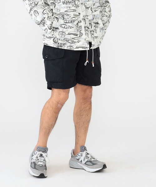 sage de cret（サージュデクレ）の「sage de cret × BEAMS PLUS / 別注 Canadian Army 2way Shorts（その他パンツ・メンズ・オリーブ/ネイビー/ダークブラウン・XL/L/M/S）」の3枚目の写真
