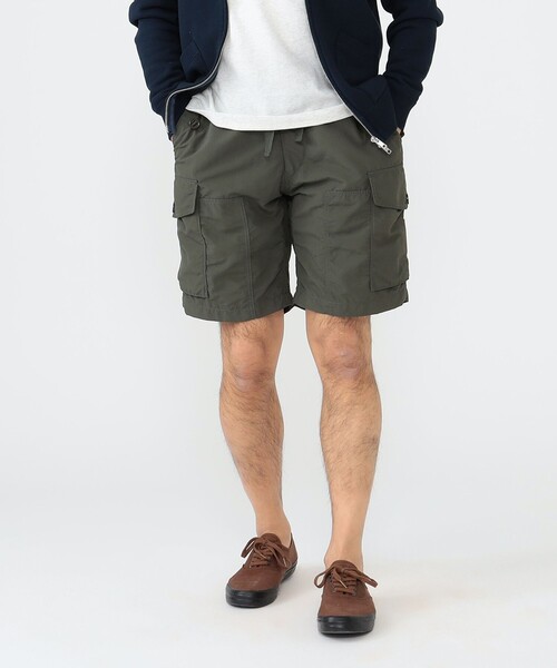 sage de cret（サージュデクレ）の「sage de cret × BEAMS PLUS / 別注 Canadian Army 2way Shorts（その他パンツ・メンズ・オリーブ/ネイビー/ダークブラウン・XL/L/M/S）」の2枚目の写真