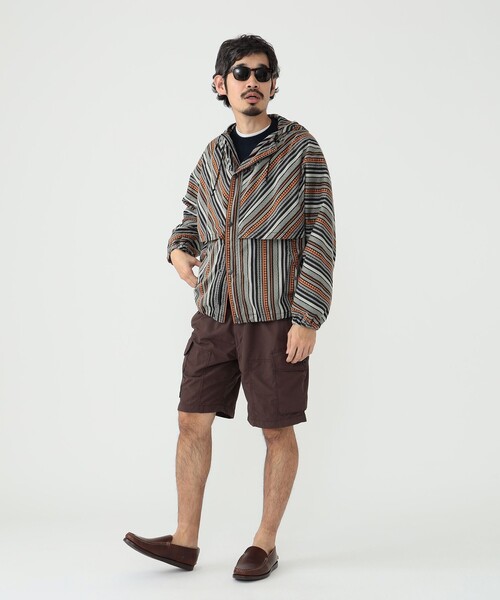 sage de cret（サージュデクレ）の「sage de cret × BEAMS PLUS / 別注 Canadian Army 2way Shorts（その他パンツ・メンズ・オリーブ/ネイビー/ダークブラウン・XL/L/M/S）」の4枚目の写真