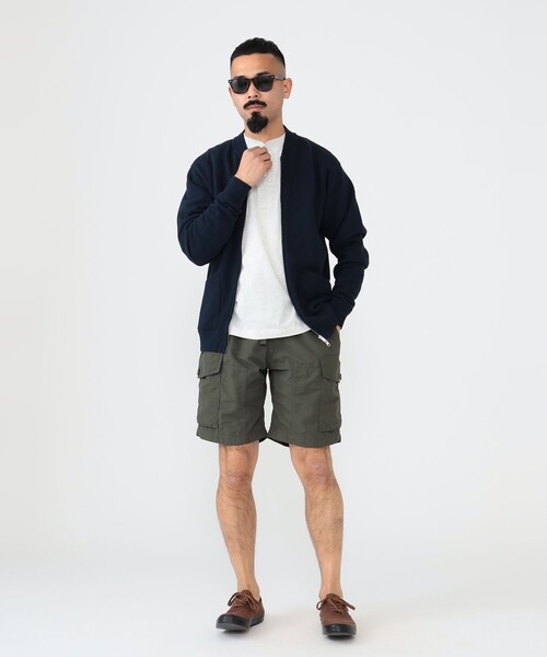 sage de cret（サージュデクレ）の「sage de cret × BEAMS PLUS / 別注 Canadian Army 2way Shorts（その他パンツ・メンズ・オリーブ/ネイビー/ダークブラウン・XL/L/M/S）」の9枚目の写真
