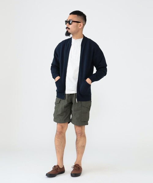 sage de cret（サージュデクレ）の「sage de cret × BEAMS PLUS / 別注 Canadian Army 2way Shorts（その他パンツ・メンズ・オリーブ/ネイビー/ダークブラウン・XL/L/M/S）」の10枚目の写真