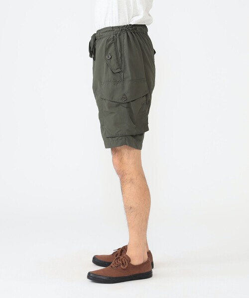 sage de cret（サージュデクレ）の「sage de cret × BEAMS PLUS / 別注 Canadian Army 2way Shorts（その他パンツ・メンズ・オリーブ/ネイビー/ダークブラウン・XL/L/M/S）」の13枚目の写真