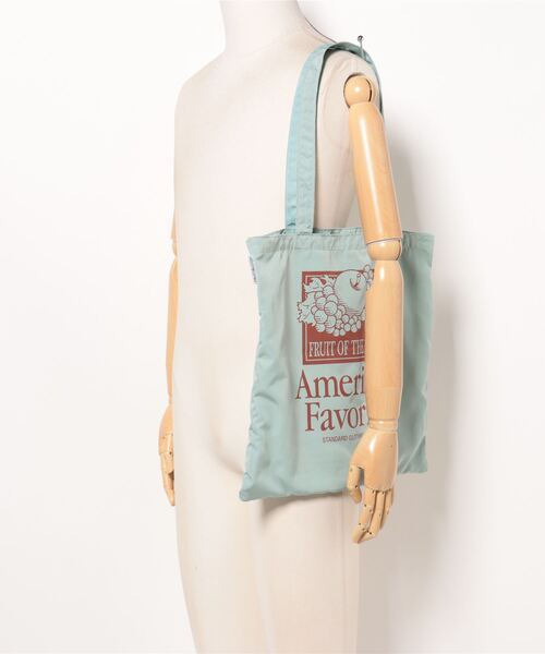 FRUIT OF THE LOOM（フルーツオブザルーム）の「【FRUIT OF THE LOOM】GRAPHIC TOTE BAG/トートバッグ（トートバッグ・メンズ・ピンク/ラベンダー/アイボリー/ミント/イエロー・FREE）」の10枚目の写真