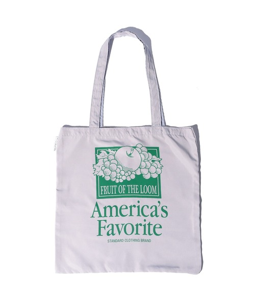 FRUIT OF THE LOOM（フルーツオブザルーム）の「【FRUIT OF THE LOOM】GRAPHIC TOTE BAG/トートバッグ（トートバッグ・メンズ・ピンク/ラベンダー/アイボリー/ミント/イエロー・FREE）」の15枚目の写真