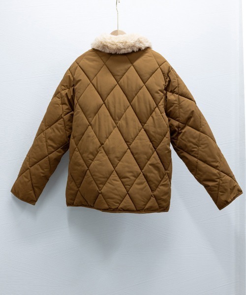 Miniministore（ミニミニストア）の「中綿キルティングジャケット 韓国アウター（ダウンジャケット/コート・レディース・ブラウン/ブラック/アイボリー・フリー）」の19枚目の写真