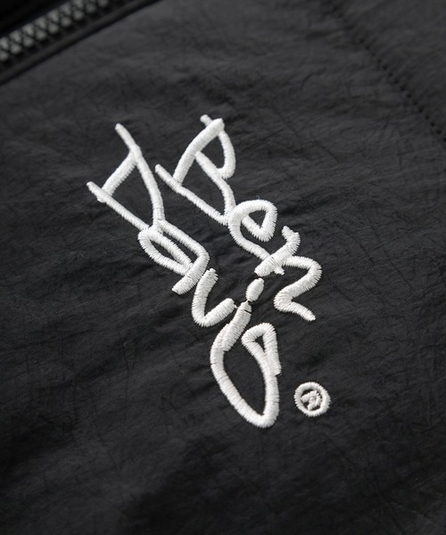 BEN DAVIS(ベンデイビス)の「【BEN DAVIS/ベンデイビス】ブランドネームワンポイント刺繍&BIGワッペンデザイン リバーシブル パファーベスト/REVERSIBLE PUFFER VEST(ダウンベスト・メンズ・ブラック/グレー/ブルー・M/L/XL)」の9枚目の写真