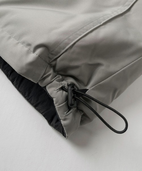 BEN DAVIS(ベンデイビス)の「【BEN DAVIS/ベンデイビス】ブランドネームワンポイント刺繍&BIGワッペンデザイン リバーシブル パファーベスト/REVERSIBLE PUFFER VEST(ダウンベスト・メンズ・ブラック/グレー/ブルー・M/L/XL)」の8枚目の写真