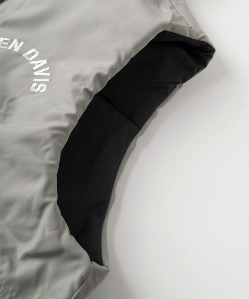 BEN DAVIS(ベンデイビス)の「【BEN DAVIS/ベンデイビス】ブランドネームワンポイント刺繍&BIGワッペンデザイン リバーシブル パファーベスト/REVERSIBLE PUFFER VEST(ダウンベスト・メンズ・ブラック/グレー/ブルー・M/L/XL)」の17枚目の写真