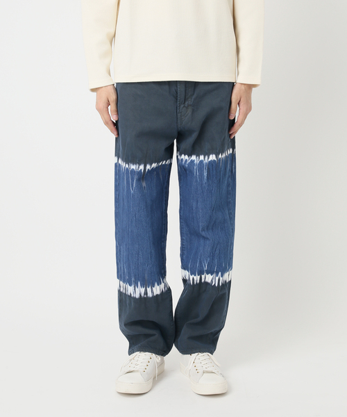 EDIFICE LA BOUCLE（エディフィスラブークル）の「【LA BOUCLE / ラブークル】5ポケット デニム (ブリーチ&ダイ)（デニムパンツ・メンズ・ネイビー・1/2）」の8枚目の写真