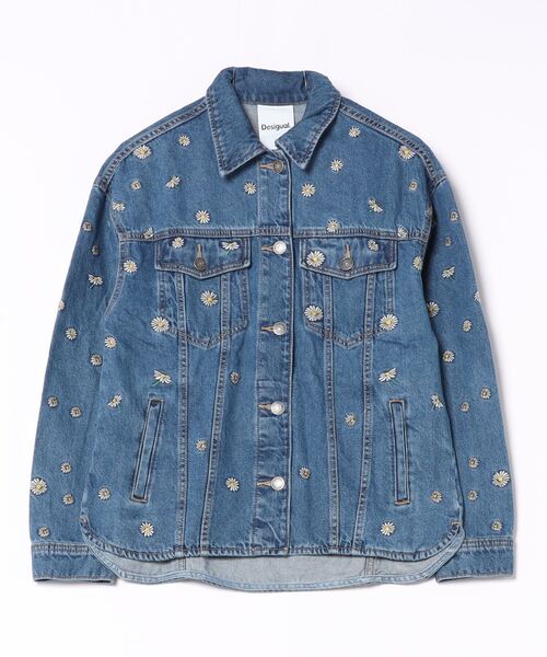 Desigual（デシグアル）の「マーガレット デニムトラッカージャケット 