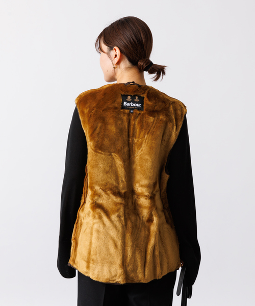 barbour/バブアー】 warm pile waistcoat zip-in liner ライナーベスト