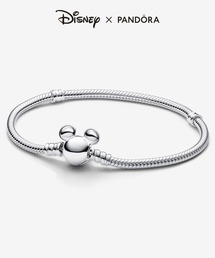 PANDORA | ディズニー ミッキーマウス クラスプ スネークチェーン ブレスレット(ブレスレット)