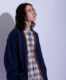 re_k by JUNRED | re_k by JUNRED / カラースキームラインオーバーカーディガン(カーディガン/ボレロ)