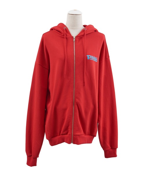 PUNYUS（プニュズ）の「ドラゴンビッグジップパーカー（パーカー・レディース・ブラック/レッド/杢グレー・2/4/3）」の7枚目の写真