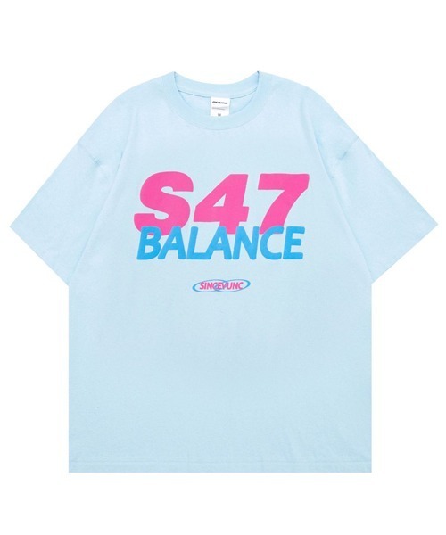 Ressaca(レサーカ)の「オーバーサイズ 発泡プリントレターロゴTシャツ(Tシャツ/カットソー・メンズ・サックスブルー/ブルー/グリーン/クリーム・L/XL/M)」の3枚目の写真